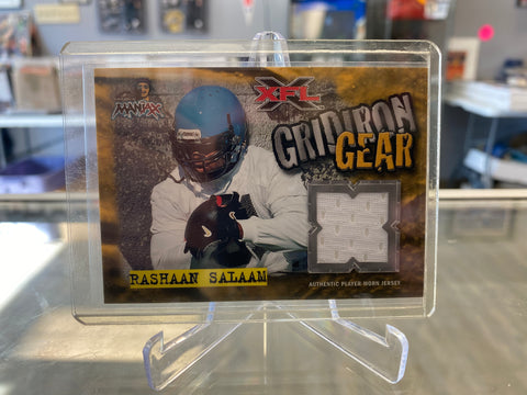 Rashaan Salaam XFL 2001 Topps Gridiron Gear Jersey