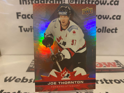 Joe Thornton 2021-22 Upper Deck Tim Hortons Team Canada #32