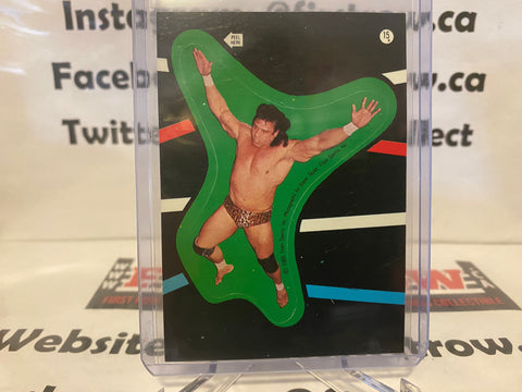 1985 TOPPS WWF  Stickers Card - Jimmy Superfly Snuka #15