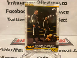 2021 Topps WWE NXT Base #17 Imperium Attacks Matt Riddle & Timothy Thatcher
