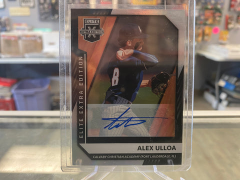 2021 Panini Elite Extra Edition #117 Alex Ulloa Auto