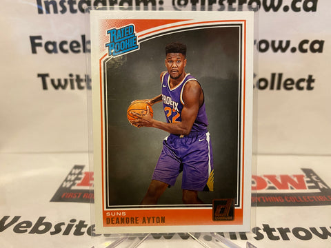 2018-19 Donruss DeAndre Ayton Rated Rookie RC #157 Suns