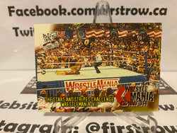 2001 Fleer WWE Wrestlemania #87 Hulk Hogan Sgt. Slaughter