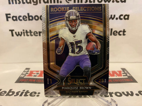 2019 Select Rookie Selections Prizm #6 Marquise Brown
