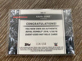 WWE Kairi Sane 2018 Topps Women's Division Mat Relic Card /150
