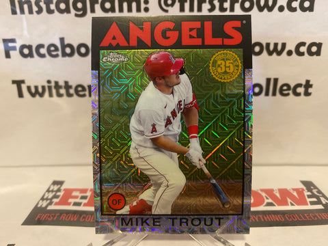 2021 Topps Silver Pack 1986 Topps Chrome Baseball Mike Trout #86BC-1