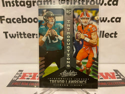 Trevor Lawrence 2021 Absolute Football Introductions Rookie INT-1 Jaguars RC