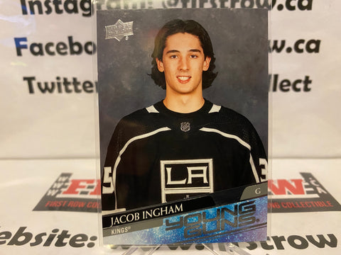 Jacob Ingham 2020-21 Upper Deck Young Gun #706 RC YG