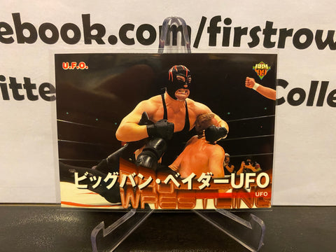 Bigban Vader UFO 1999 BBM Japanese Wrestling Card