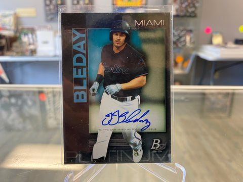 2020 Bowman Platinum Wal-Mart Top Prospects Auto JJ Bleday #TOP-26 Auto