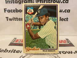 1978 O-Pee-Chee New York Yankees Baseball Card #228 Willie Randolph