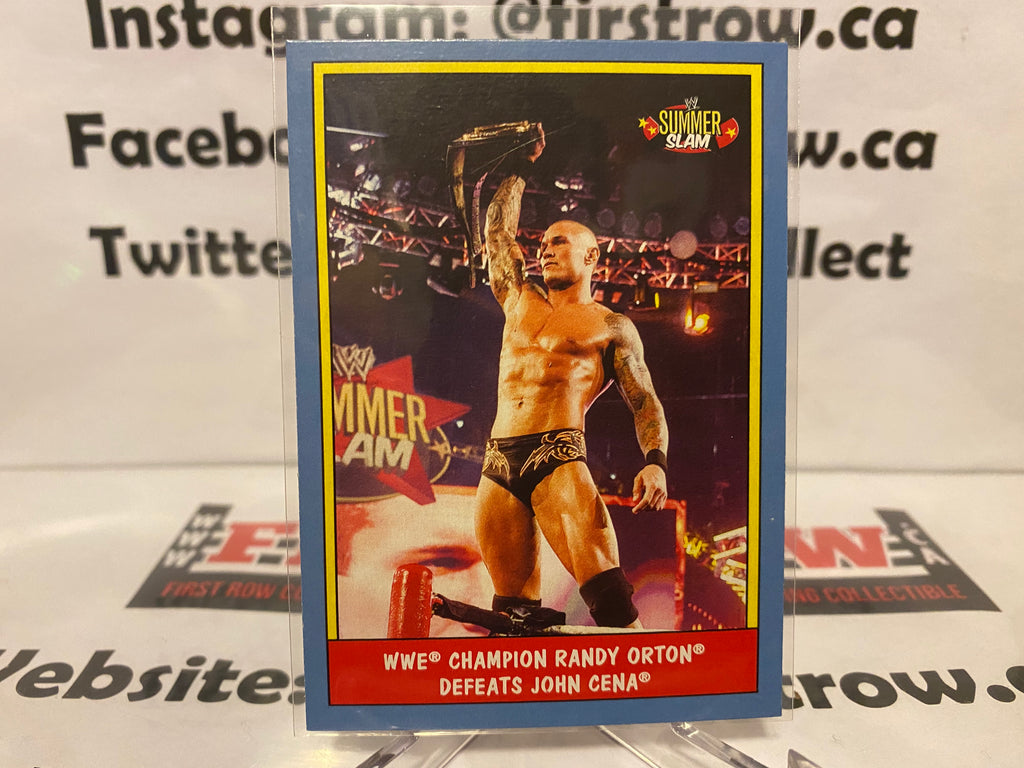 Randy Orton 2017 Topps Heritage WWE Wrestling - #36 - 30 Years Of Summ ...