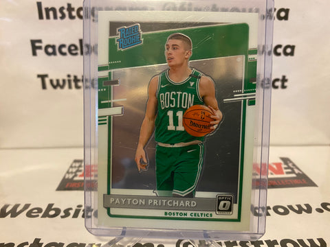 Payton Pritchard 2020-21 Donruss Optic Rated Rookie NBA RC Boston Celtics #176