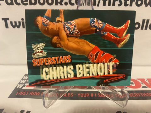 Chris Benoit 2001 Fleer WWF Wrestlemania Card #6