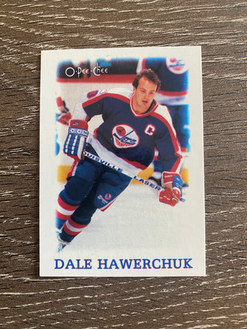 Dale Hawerchuk 1988-89 O-Pee-Chee NHL Stars Mini Etoiles #12