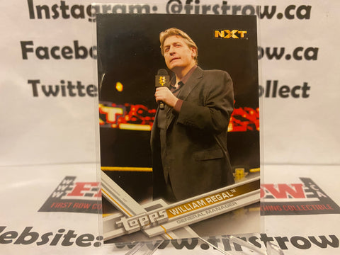 William Regal 2017 Topps Then Now & Forever WWE - #89 - NXT