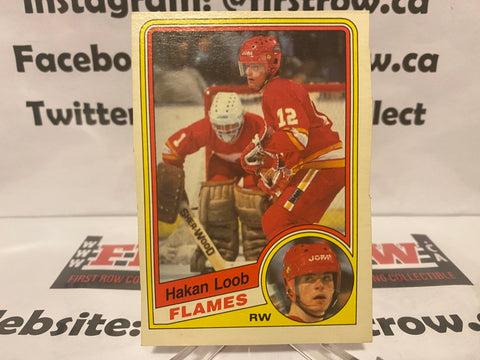 1984-85 O-Pee-Chee Hakan Loob Rookie #229 Calgary Flames RC