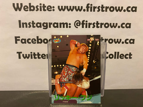 Ricky Fuji 1998 BBM Japanese Wrestling Card