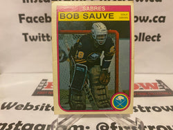 1982-83 O-Pee-Chee Bob Sauve Buffalo Sabres #34