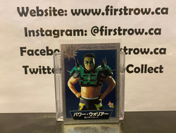Power Warrior 1997 BBM Sparkling Fighters Japanese Wrestling Card
