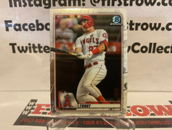 2020 Bowman Chrome #1 Mike Trout Los Angeles Angels