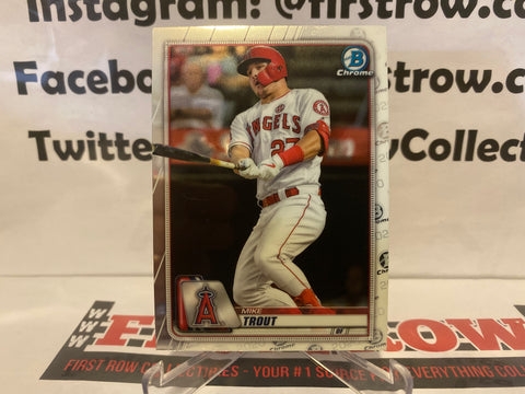 2020 Bowman Chrome #1 Mike Trout Los Angeles Angels