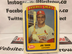 1990 Swell Baseball Greats Joe Torre #130 HOF