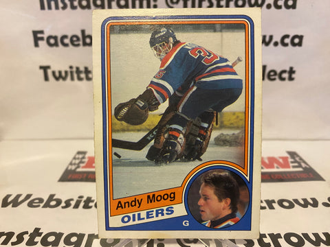 1984-85 O-Pee-Chee ANDY MOOG #255
