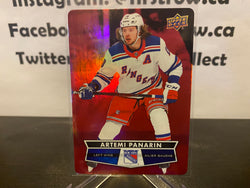 Artemi Panarin 2021-22 Upper Deck Tim Hortons Red Die-Cut DC-45