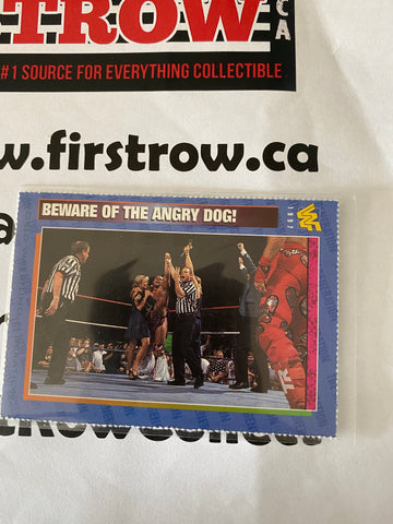 Davey Boy Smith 1997 WWF Magazine Card RARE #98 - First Row Collectibles