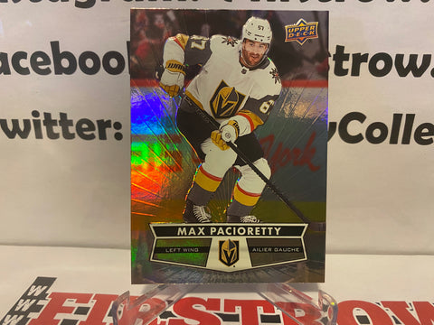 Max Pacioretty 2021-22 Upper Deck Tim Hortons Hockey Card #67