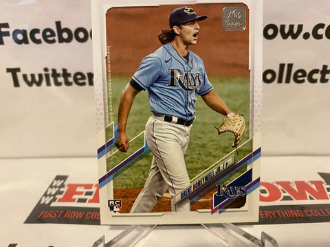 2021 Topps Update Base RC #US246 Brent Honeywell Jr. Tampa Bay Rays
