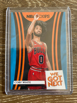 Coby White 2019-20 NBA Hoops We Got Next Insert Card - Bulls ROOKIE RC