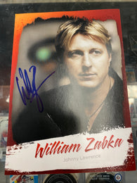 William Zabka signed Cobra Kai Johnny Lawrence 5x7 Photo Karate Kid