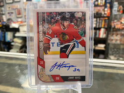 2012-13 Score Signatures Jimmy Hayes #SS-HAY Auto