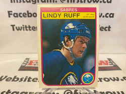 1982-83 O-Pee-Chee #31 Lindy Ruff