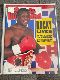 Sports Illustrated February 26, 1990 Heavyweight Champion Buster Douglas