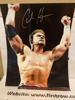 Charlie Haas signed 8x10 Wrestling Photo