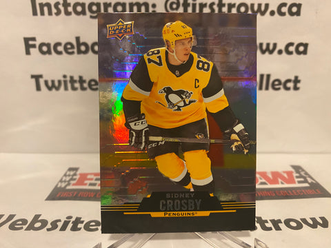 2020-21 Upper Deck Tim Hortons Base #87 Sidney Crosby Pittsburgh Penguins