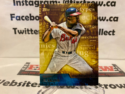 2015 Topps Archetypes #A22 Hank Aaron Braves