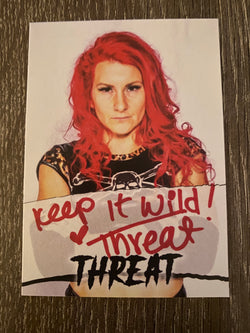 JODY THREAT AUTOGRAPHED LIMITED EDITION TRADING CARD