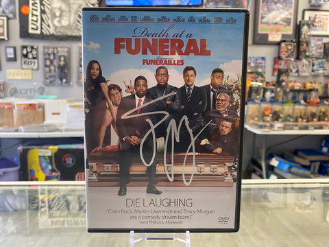 Tracy Morgan signed Death at a Funeral DVD Cover