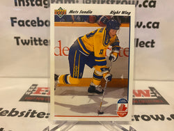 1991-92 Upper Deck MATS SUNDIN #31 Sweden Canada Cup