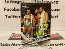 2017 Topps WWE Then Now Forever The New Day Roster Update Walmart #R-29