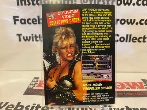 1994 WWF Coliseum Video Wrestling Card Luna Vachon