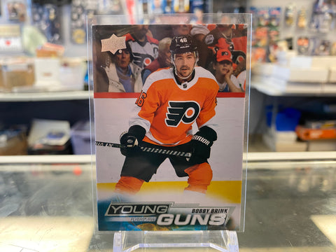 2022-23 Upper Deck Series 1 Young Guns Bobby Brink #227 RC Rookie Flyers