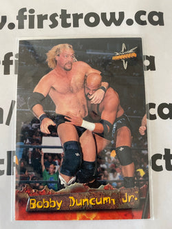 Bobby Duncum Jr 1999 Topps WCW Embossed Rookie Card 8 RC - First Row Collectibles