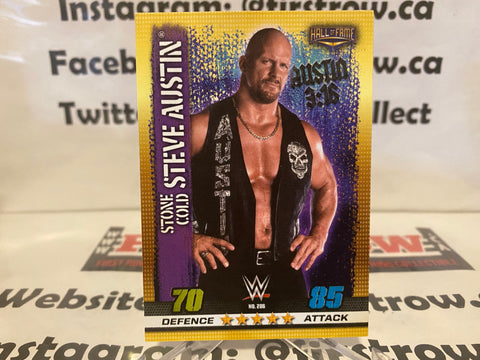 WWE SLAM ATTAX 10th Edition -Topps 2017- Card Basic n. 286 - STEVE AUSTIN