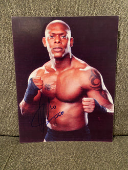 Orlando Jordan signed 8x10 Wrestling Photo WWE