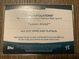 2010 Topps Platinum WWE Relics Green /399 Tyson Kidd #91
